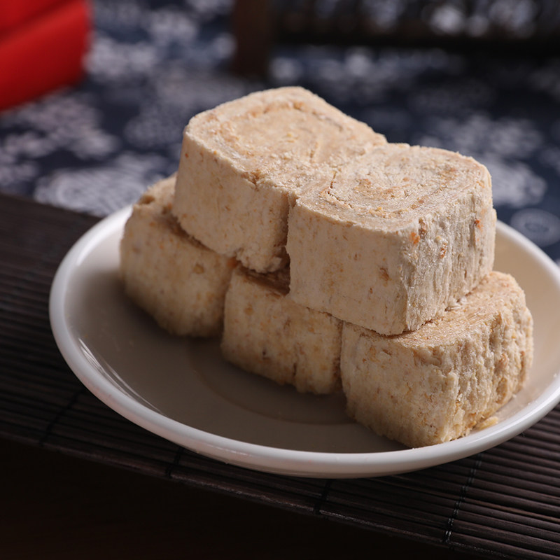 顺伟白水贡糖全皮贡糖花生酥糖闽南漳州龙海特产红纸装1000克