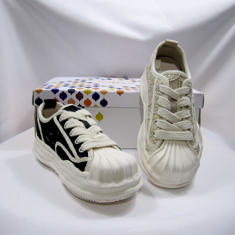 索菲娅贝壳头溶解2022秋季新款正品蕾丝休闲女鞋时尚休闲鞋