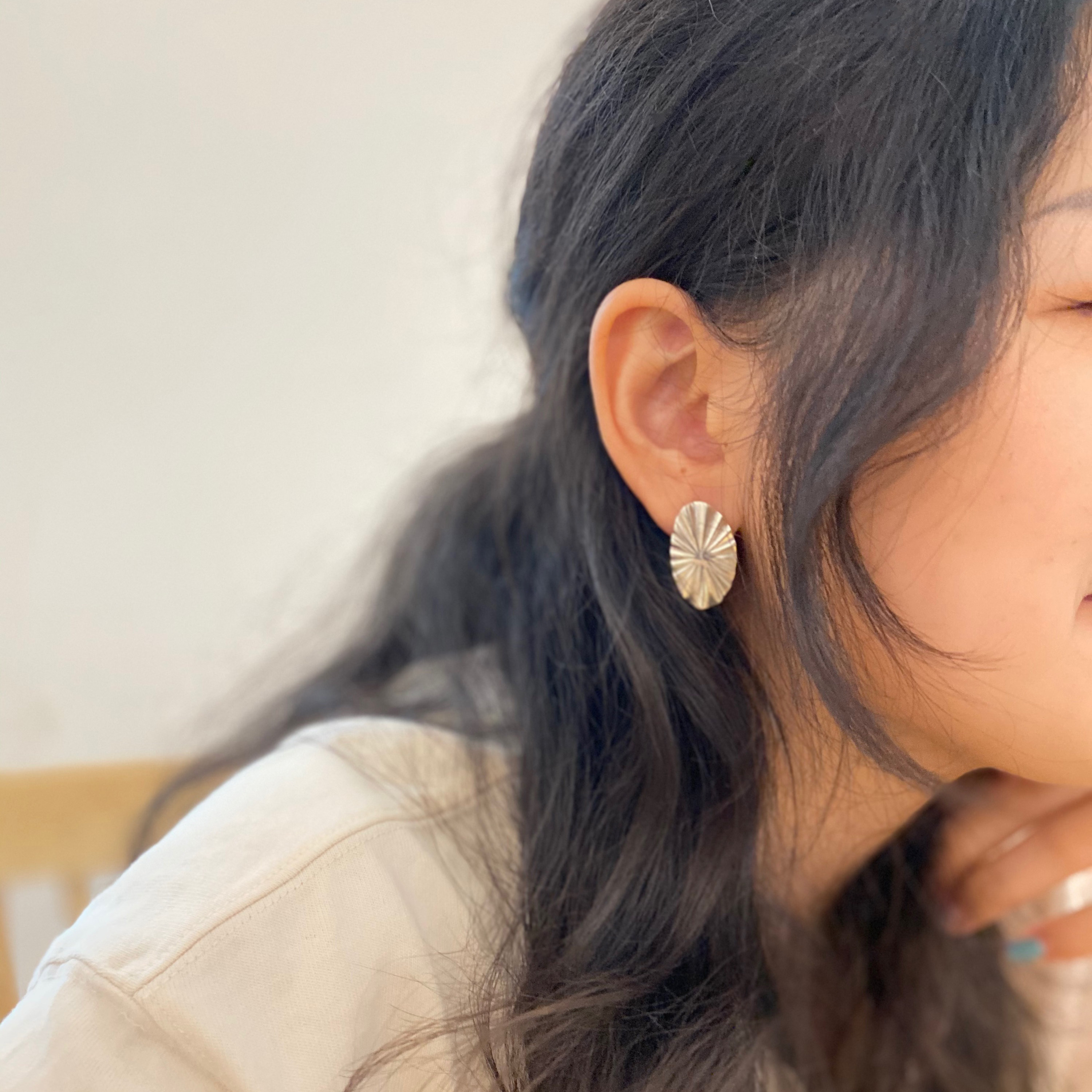 美艳点睛醉佳单品northworks手工银饰女生耳钉耳环