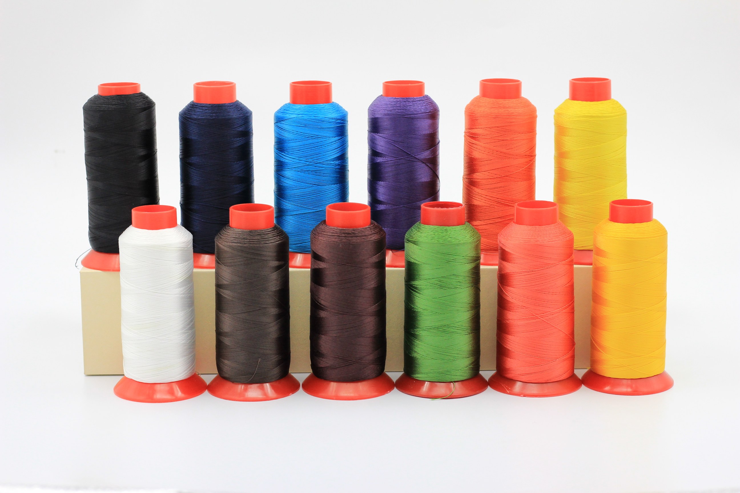 鸿利线业210d3涤纶线皮革缝纫机牛仔帆布布线鞋垫线