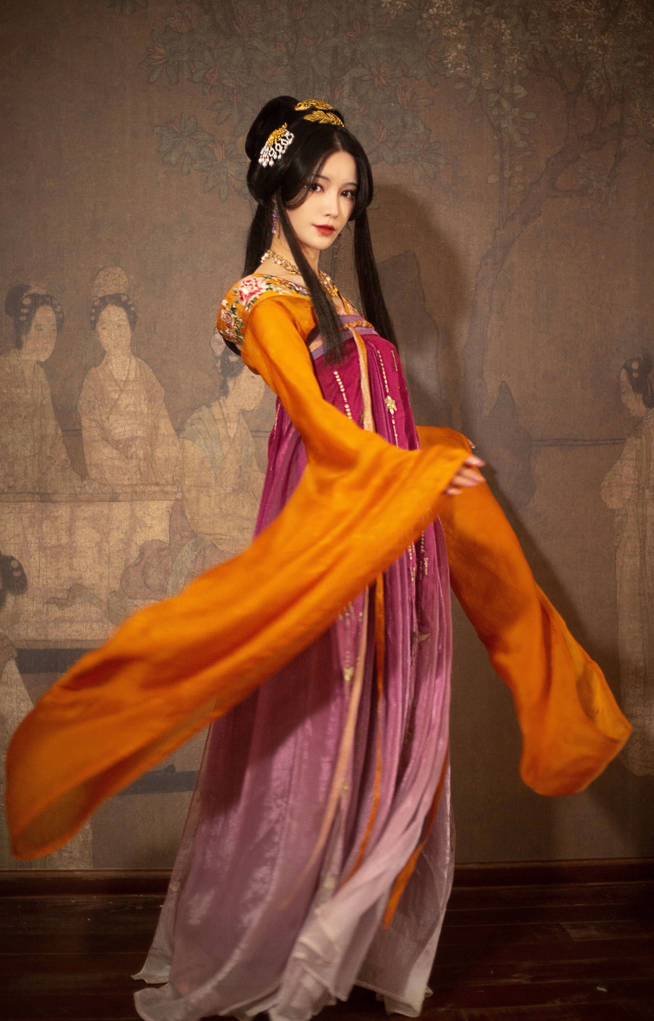 汉锦出租游园惊梦萧美隋朝装汉汉服