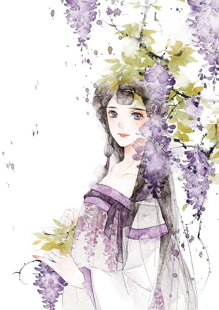 【现货】正版 渺渺 少女绘师清茗画集 收录北倾小说精美插图 漫友