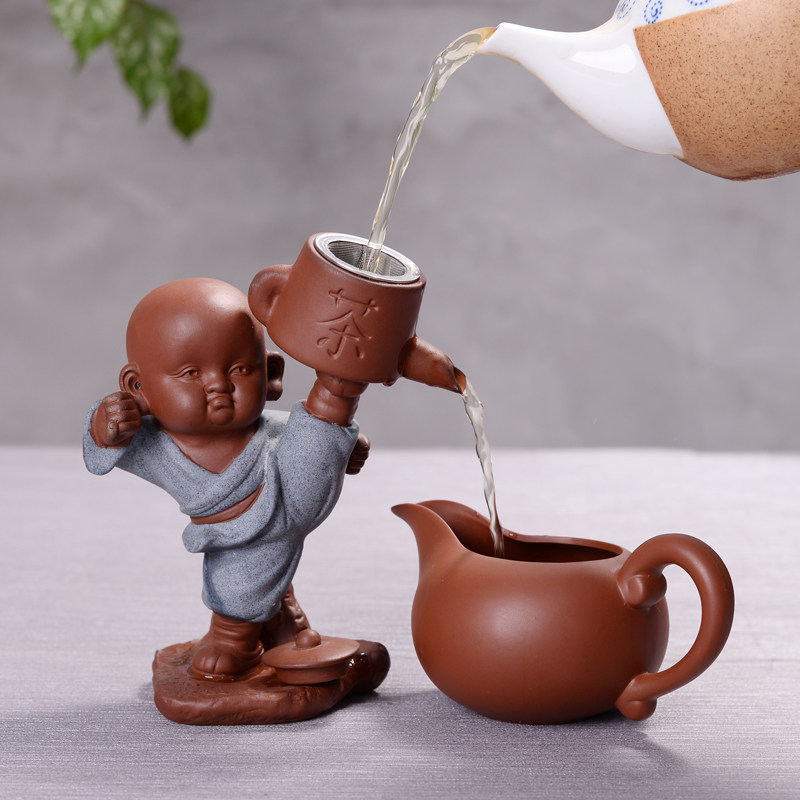 创意紫砂茶漏茶叶过滤器懒人泡茶器滤茶器不锈钢茶滤