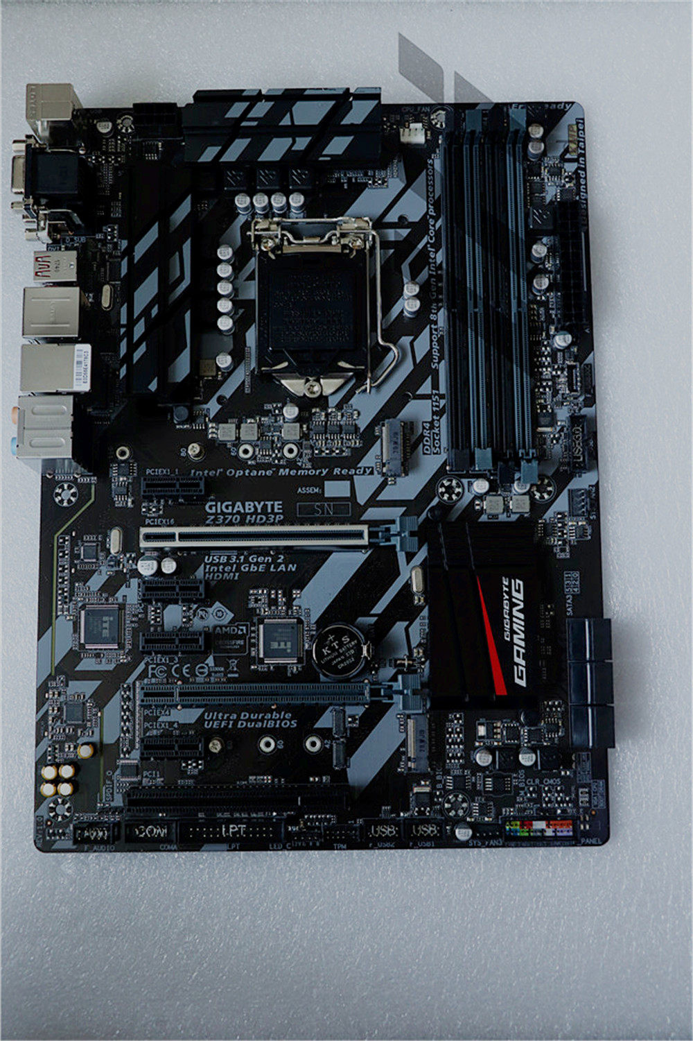 gigabyte技嘉z370hd3p1151针ddr48代9代cpum2主板