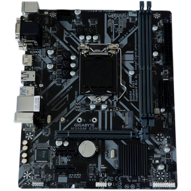 充新gigabyte技嘉h310ms2h主板1151针ddr4hdmidvi主板