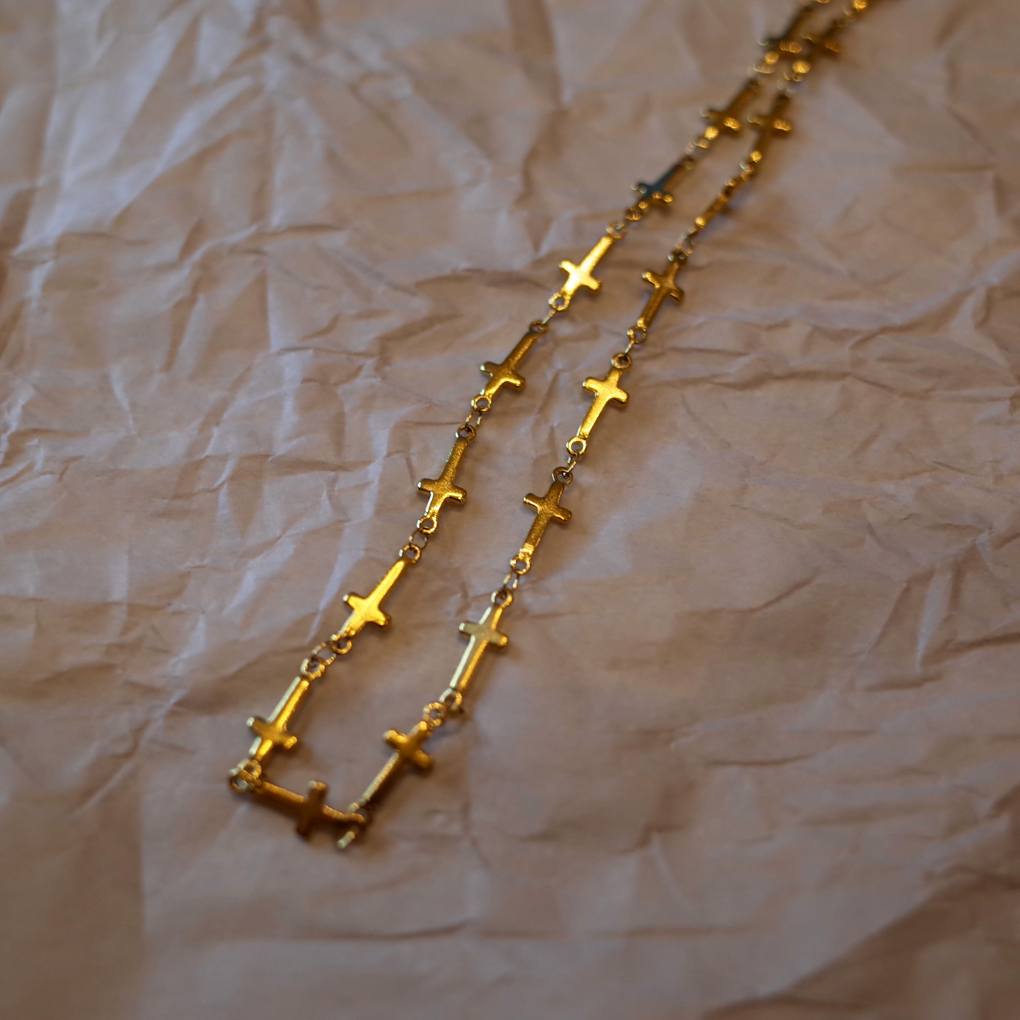 dos puntos:ins硬币项链女冷淡风欧美爱心锁骨链简约vintage复古