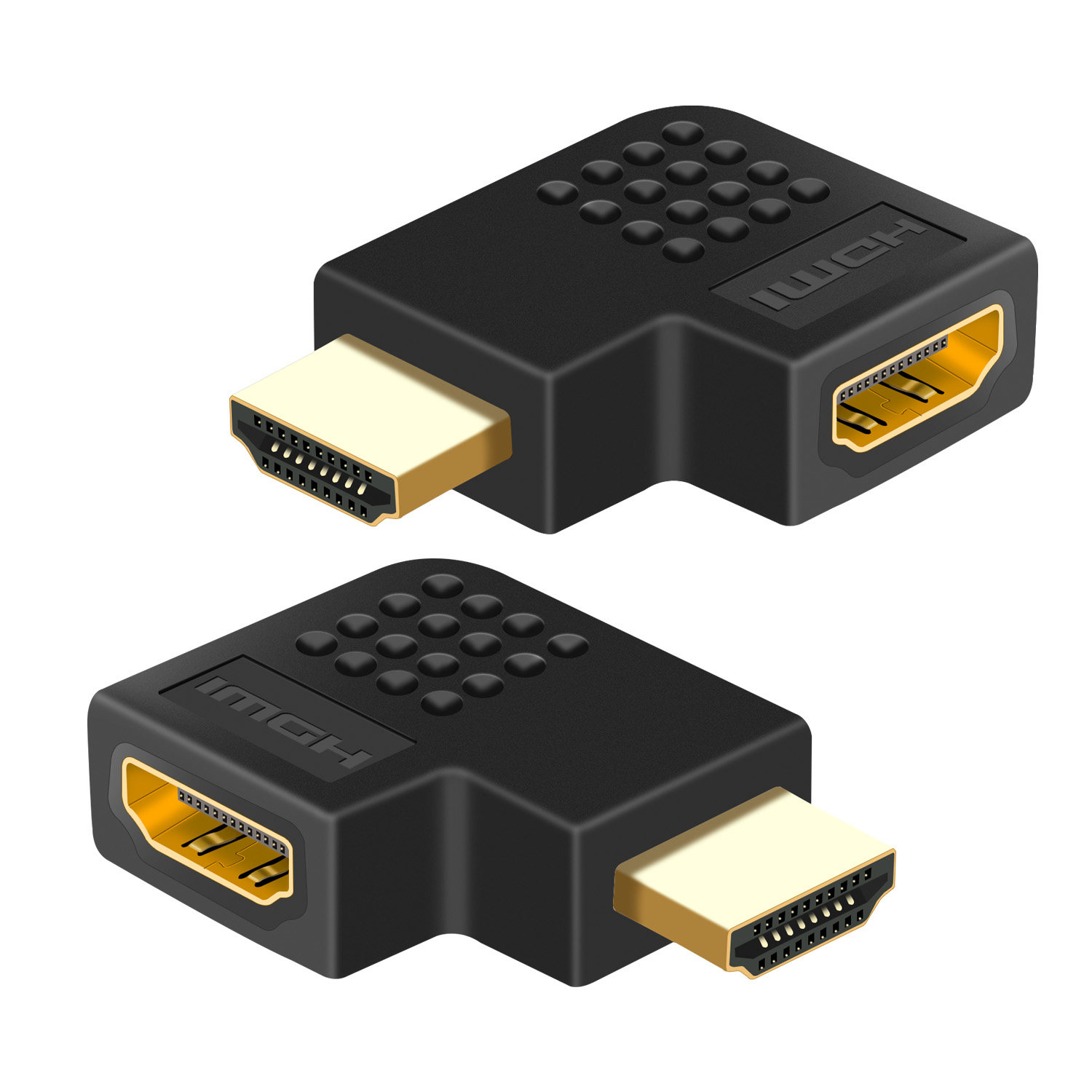 hdmi弯头转接头直角90度270度公转朝向转弯转接头