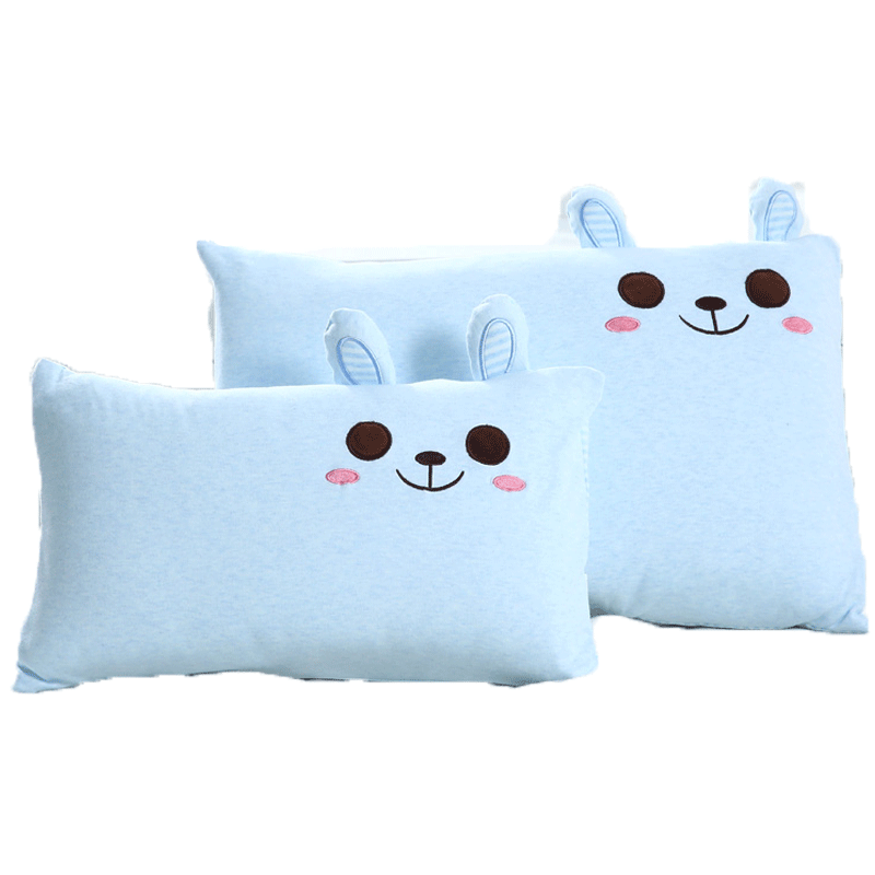 儿童枕头213岁小孩幼儿园纯棉可爱卡通枕套男女枕头