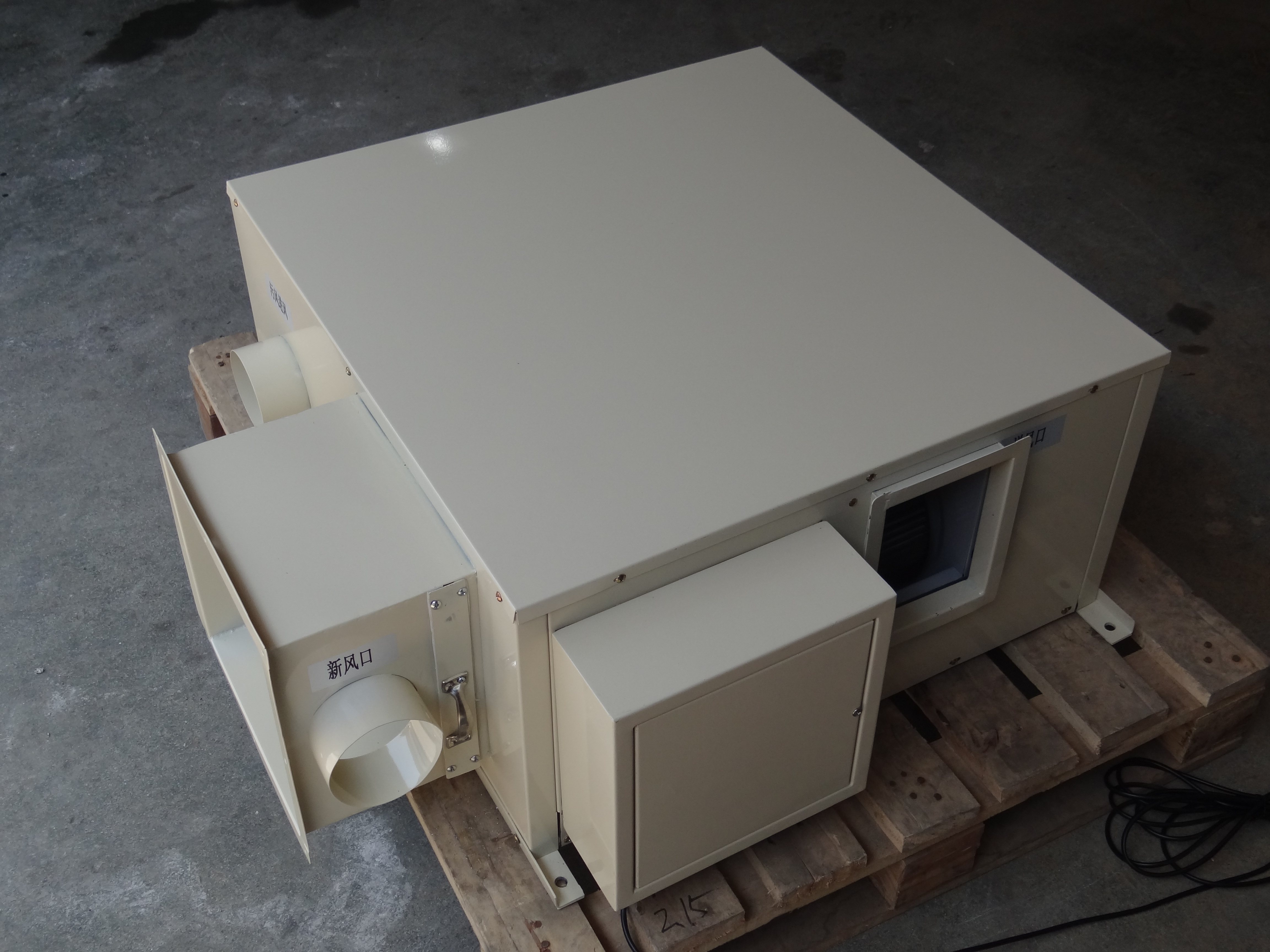 新风一体机管道除湿机cjf90吊装抽湿机吸顶空气吸湿抽湿器