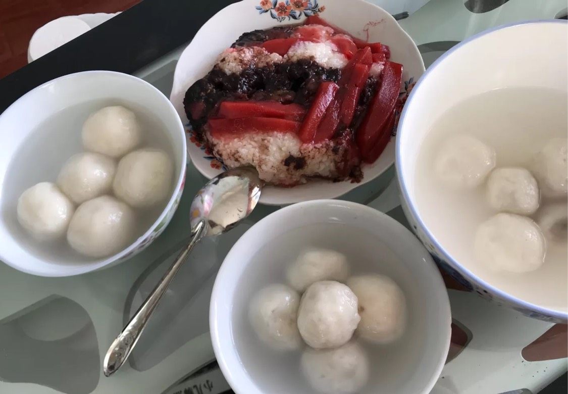 北京京白元宵节牛街白记小吃元宵老北京清真汤圆传统中式糕点