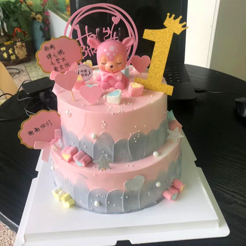 双层网红生日蛋糕闺蜜女友沈阳大连哈尔滨长春吉林新鲜蛋糕