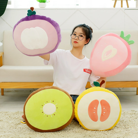 Pillow Ins Net Red To Sleep With You Doll Fruit Plush Toy Pillow Cute Doll Girl Doll In Bed Pillow Ins Net Red To Sleep With You Doll Fruit Plush Toy Pillow Cute Doll Girl Doll In Bed