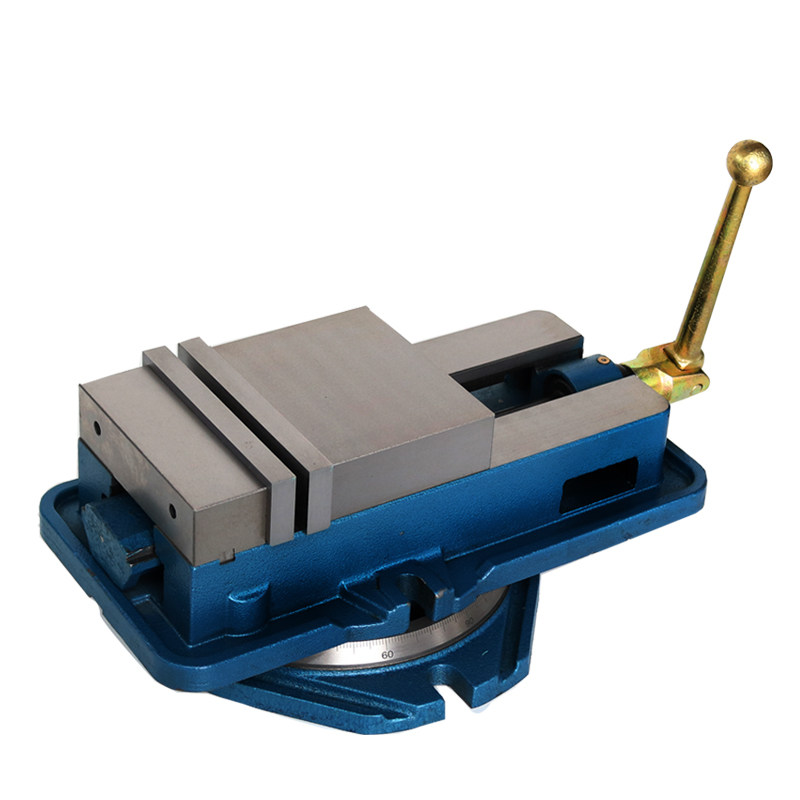 平口钳台湾ct精密铣床用角固式带底台虎钳机8寸台虎钳