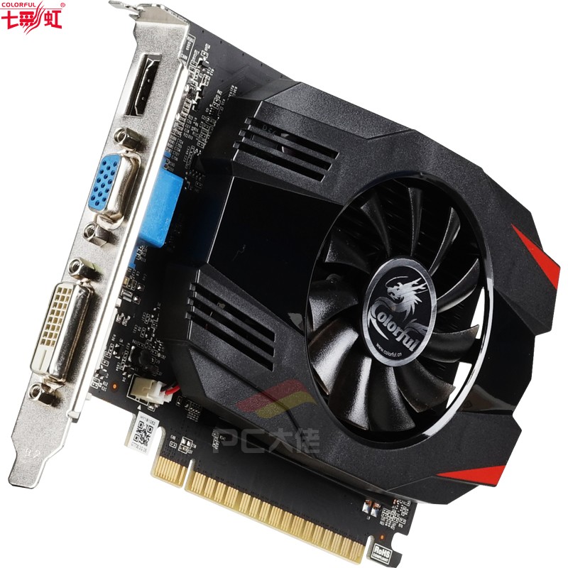 七彩虹geforcegt730k黄金2gd5高清台式机电脑显卡2g显卡