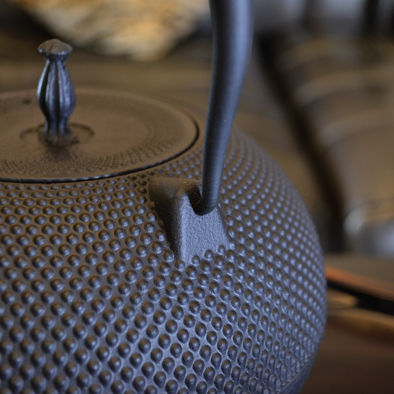 日道日本南部铁壶烧水水煮生铁铁铸壶涂层茶壶茶壶