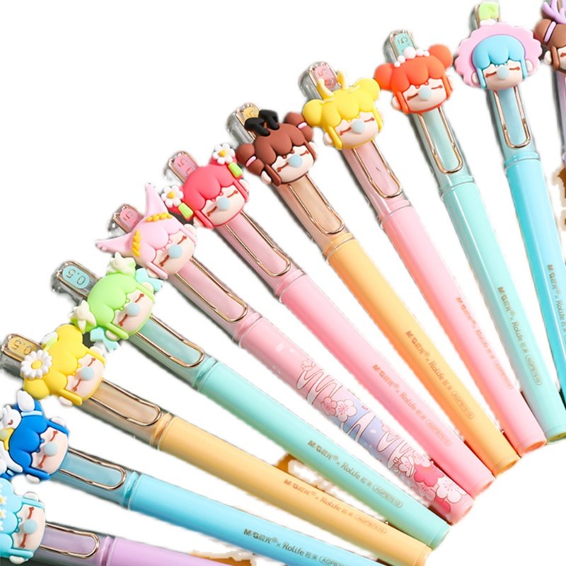 晨光文具囡茜林深不知限定盲盒中性笔b7610卡通中性笔