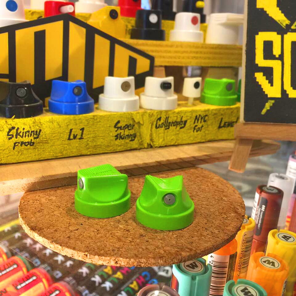 montana cap | 德国进口涂鸦喷头level1 极细喷头 勾线 细节高光