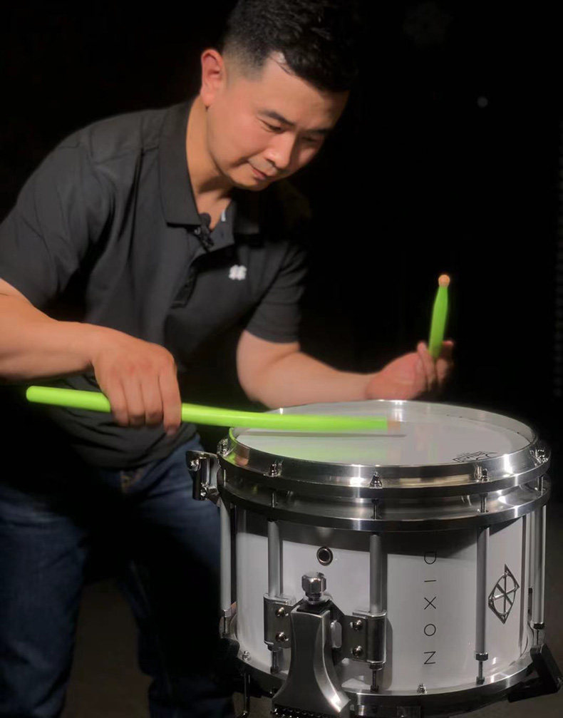 军鼓dixon帝声行进小军pms9093sthpw成人专业乐队乐器小军鼓