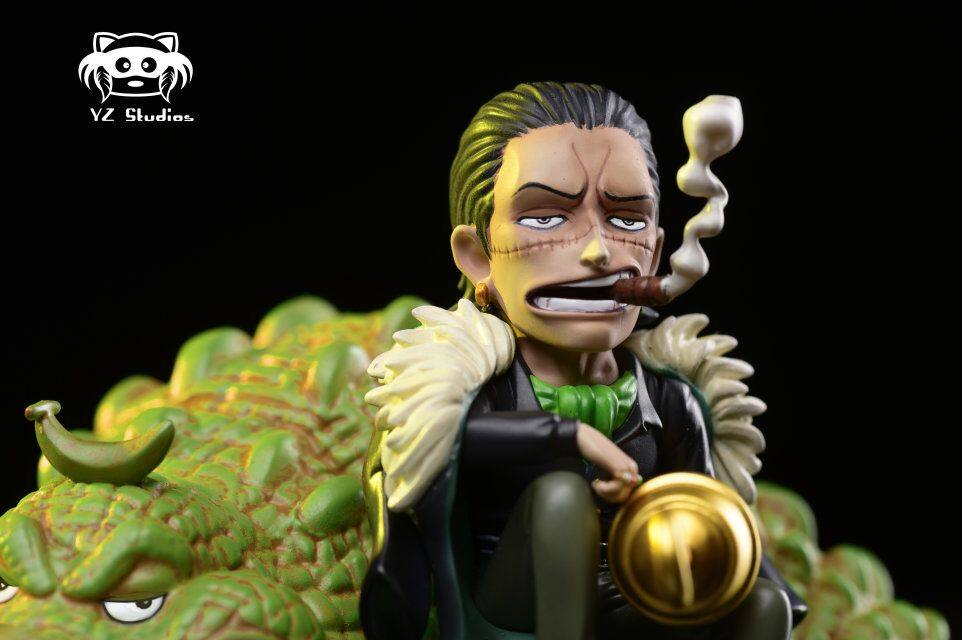 toys模模yz沙鳄克洛克达尔七武海第四老沙海贼王手办