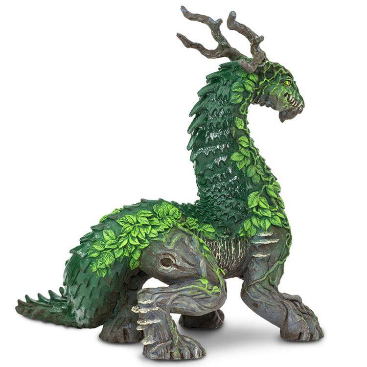 美国safari原装进口仿真动物模型玩具科幻魔幻 龙系列10150墨龙