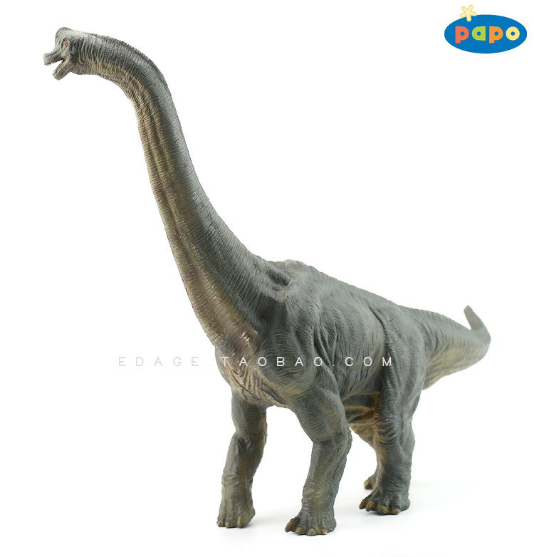 法国papo正品仿真恐龙动物模型玩具侏罗纪男孩55030波塞冬腕龙