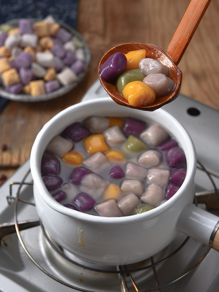 七哥芋圆甜品鲜芋组合手工小汤圆子配料仙草其它原料