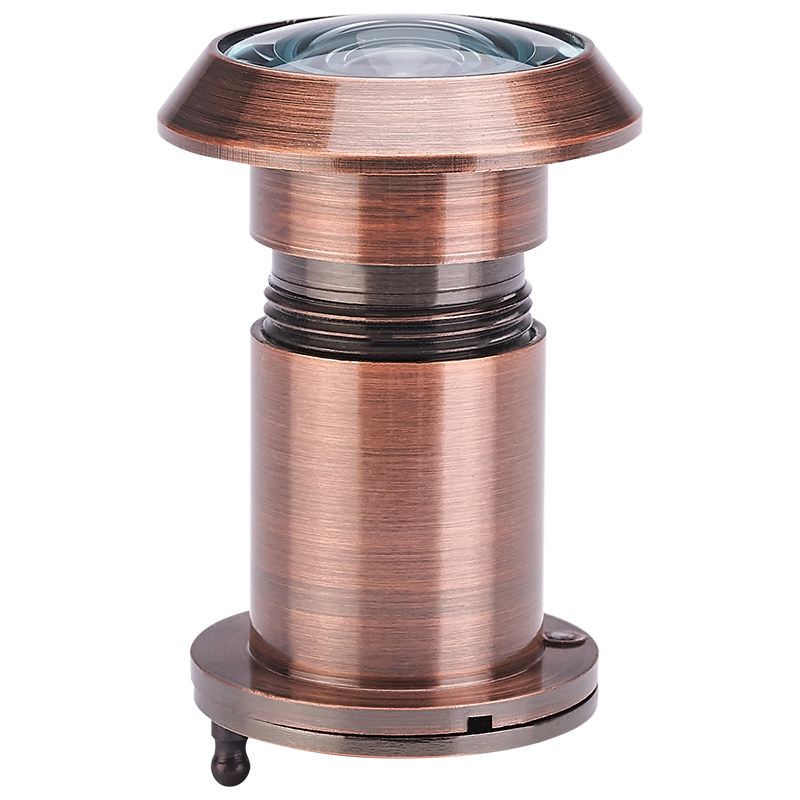 猫眼纯铜防盗门门镜家用全铜高清广角广角镜镜片门镜