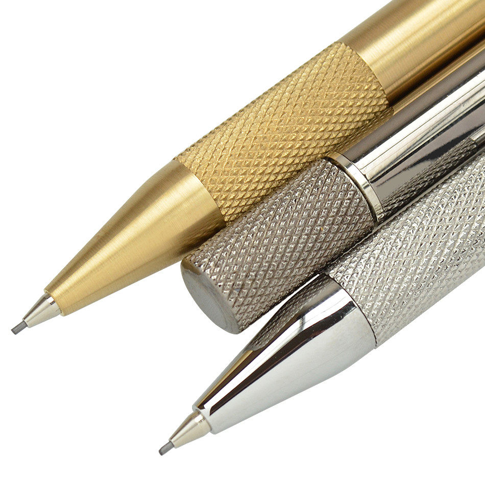 意大利loclen罗克朗克朗tekno1黄铜金属旋转转出自动铅笔