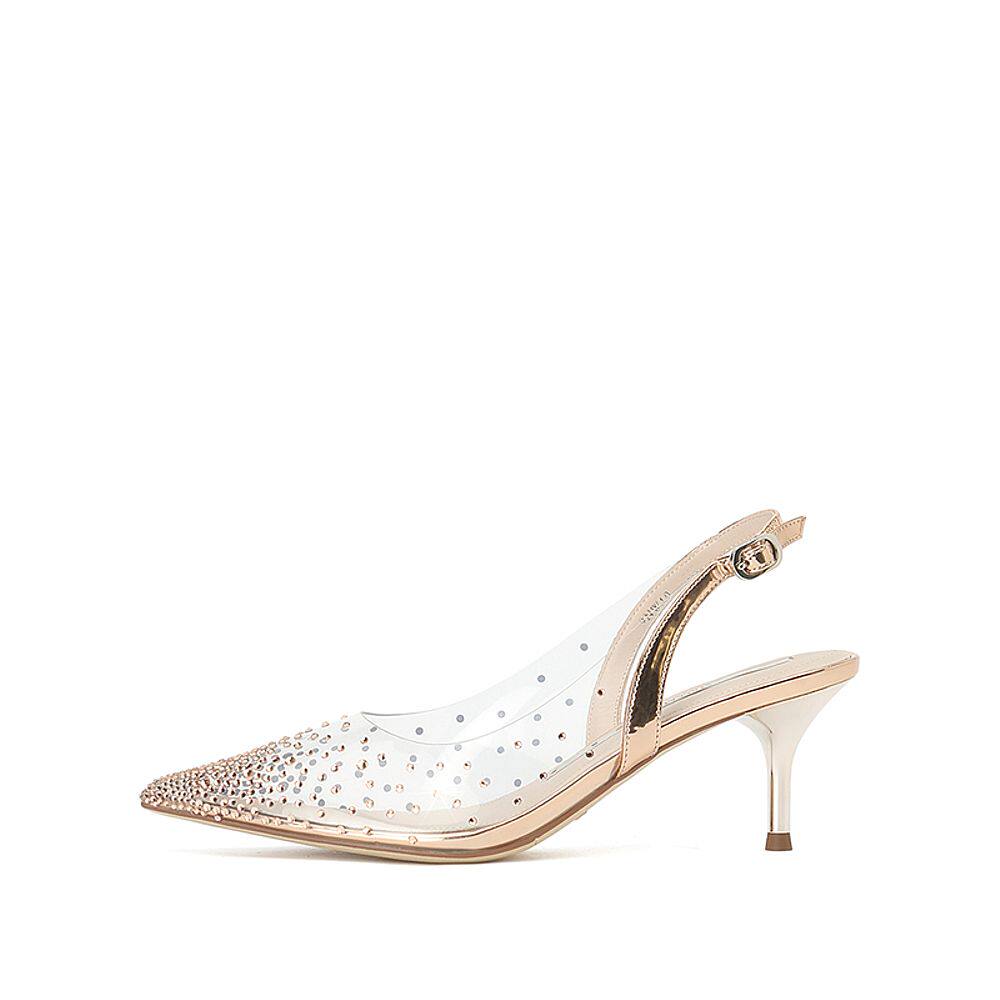 [定制小码32/大码42胖瘦脚]思加图仙女鞋2020春水晶鞋9nw10ah0a