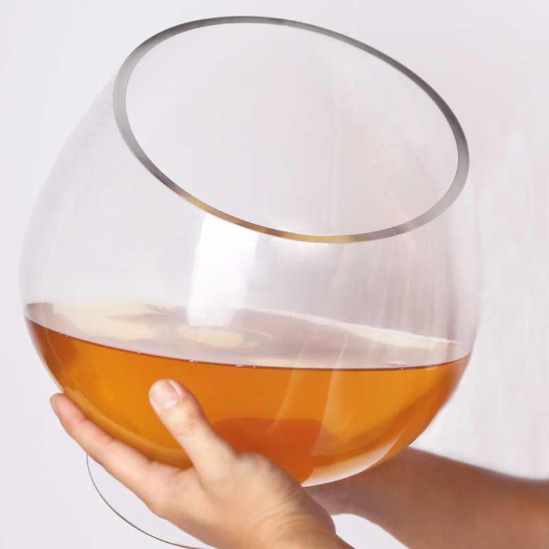 酒杯定制特大号超大巨型大容量啤酒杯大号酒杯