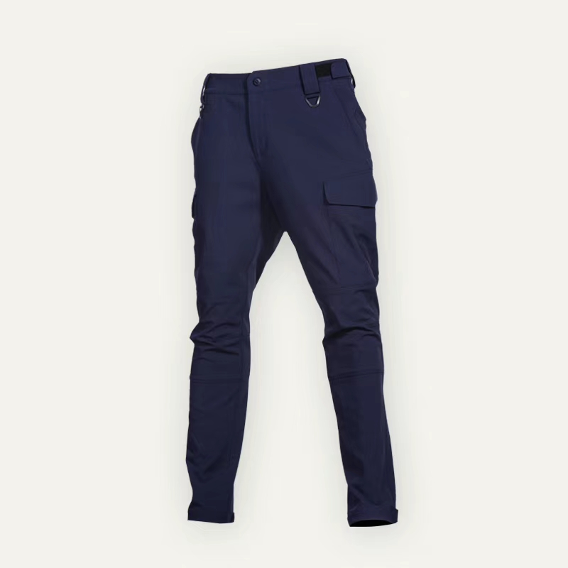 朗森凯冷刚户外黑色速干作训服单裤子单件弹力裤