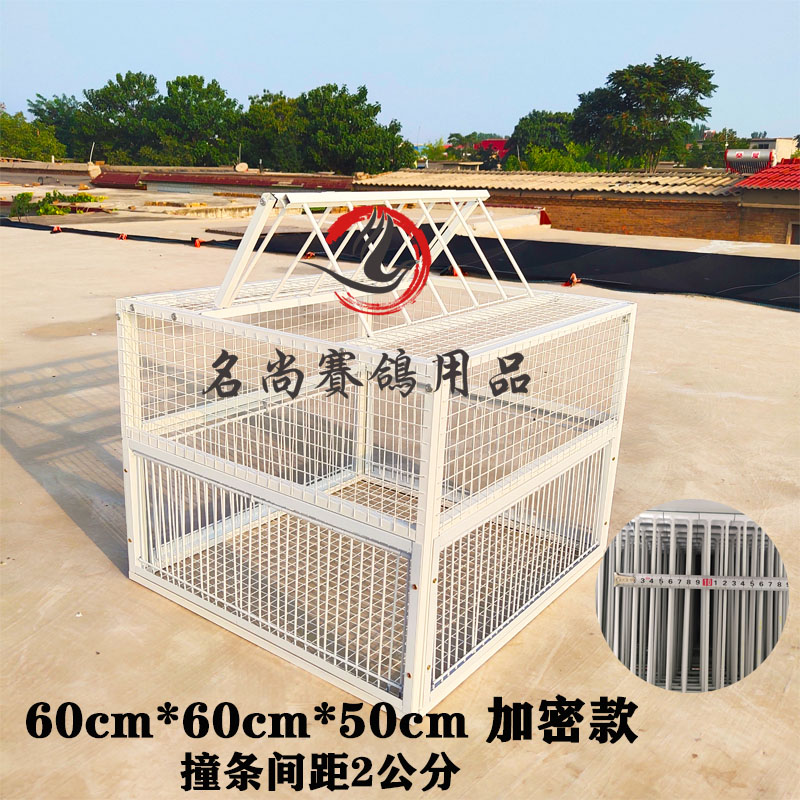 鸽子天落不出跳笼捕鸽神器赛鸽用品用具撞门笼子