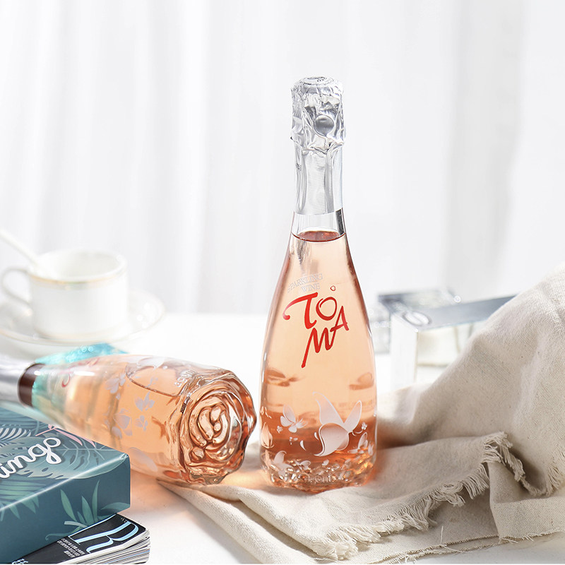 低度女士微醺甜酒朵玛玫瑰桃红moscato莫斯卡托起泡及香槟葡萄酒