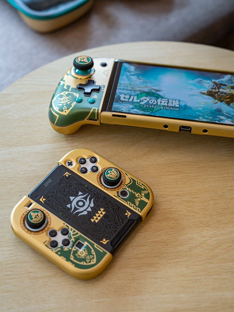 良值switch塞尔达王国之泪无线pro手柄精英分体switch手柄