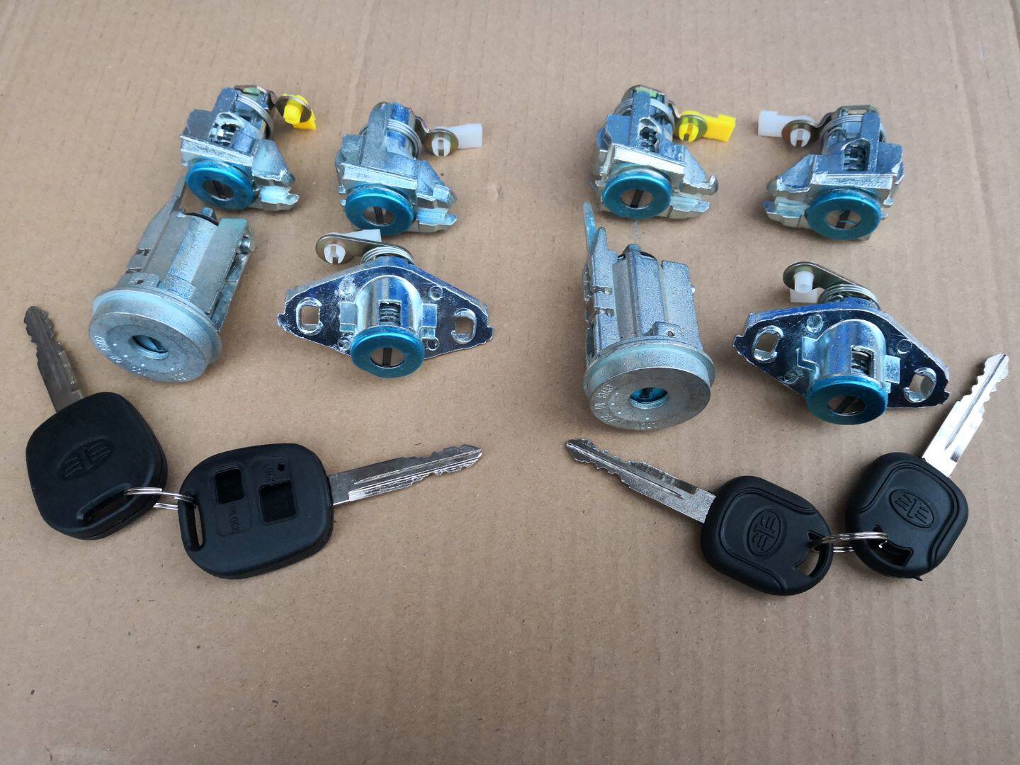 适配夏利n5车锁总成车门门锁点火锁带钥匙其他