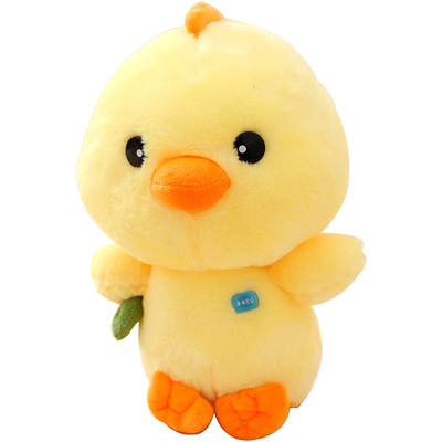 可爱小鸡玩偶公仔鸡仔抱枕小黄宝宝床上睡觉毛绒玩具儿童女孩毛绒布艺