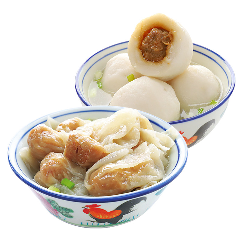 速冻福建肉燕福州特产手工燕皮馄饨扁食扁肉水饺