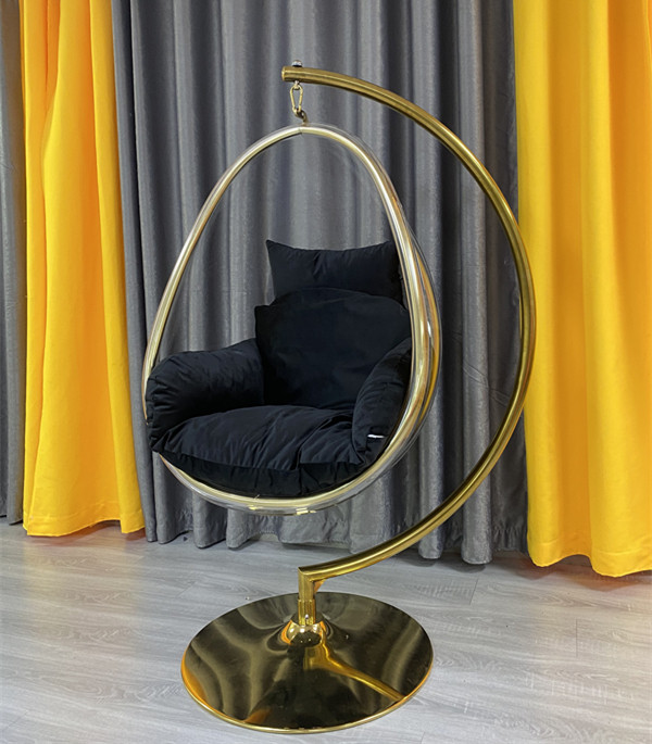 网红玻璃吊椅透明泡泡室内阳台吊篮北欧太空户外秋千