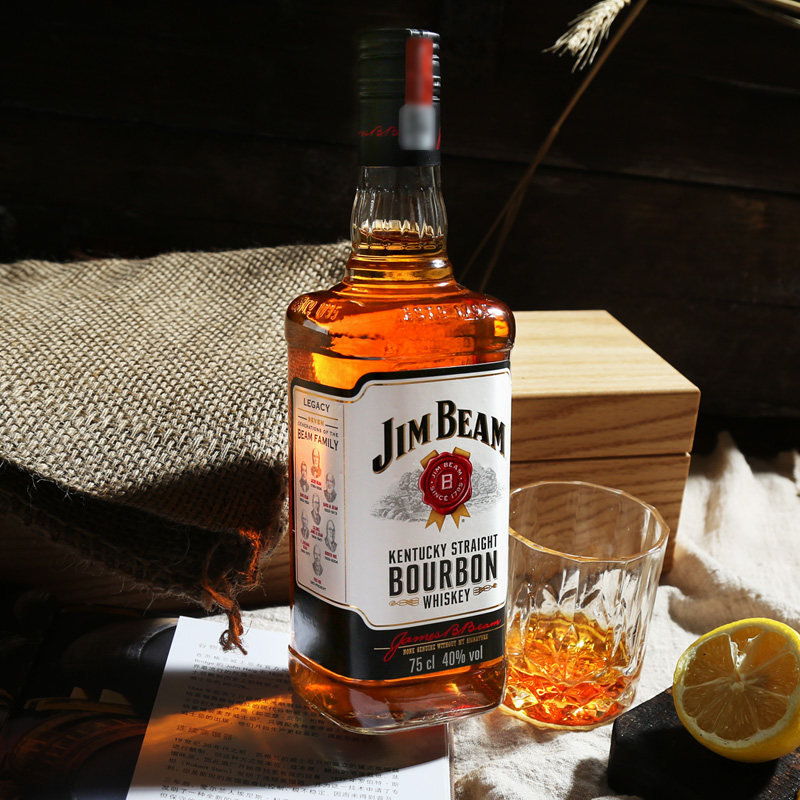 威士忌玖轩洋酒套装金宾白占边波本百龄坛特可乐威士忌