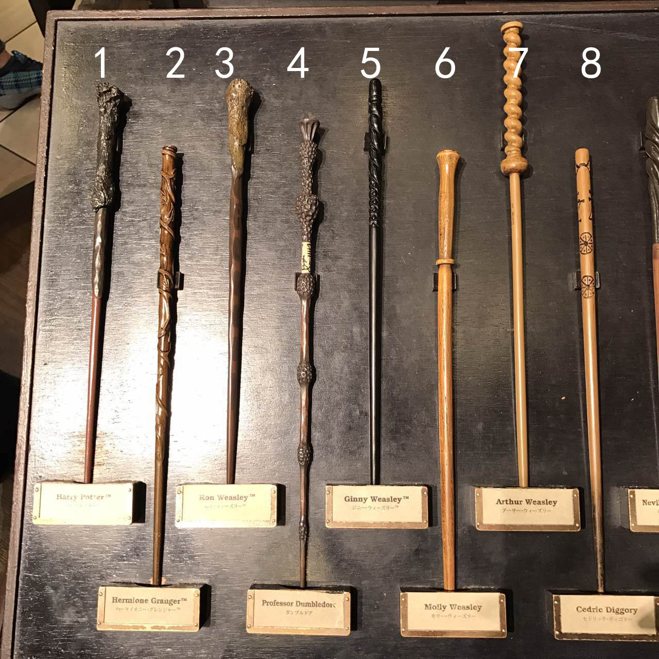 现货哈利波特魔杖大阪环球影城usj赫敏斯内普邓布动漫挂件
