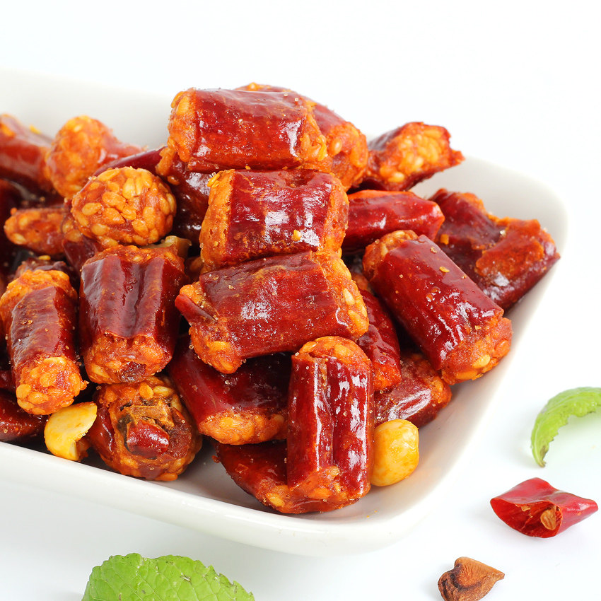 重庆特产友军香脆椒零食400gx2袋磁器口特色零食小吃辣椒湖辣椒酥