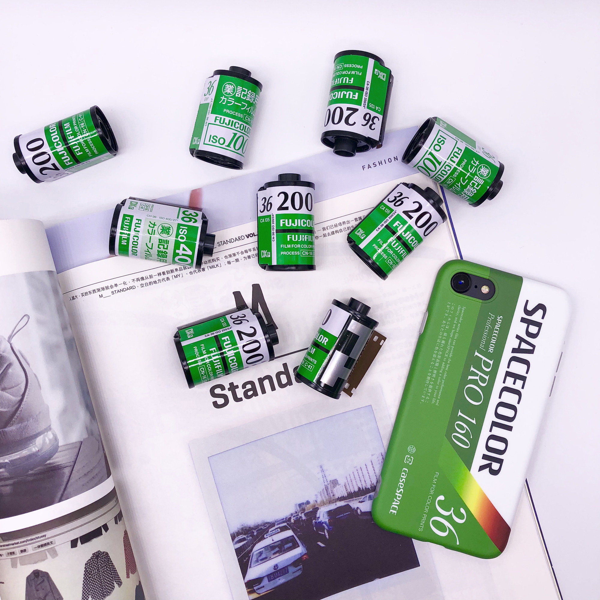 壳空原创胶卷适用苹果iphonexsmaxr手机机壳8p日系手机保护套