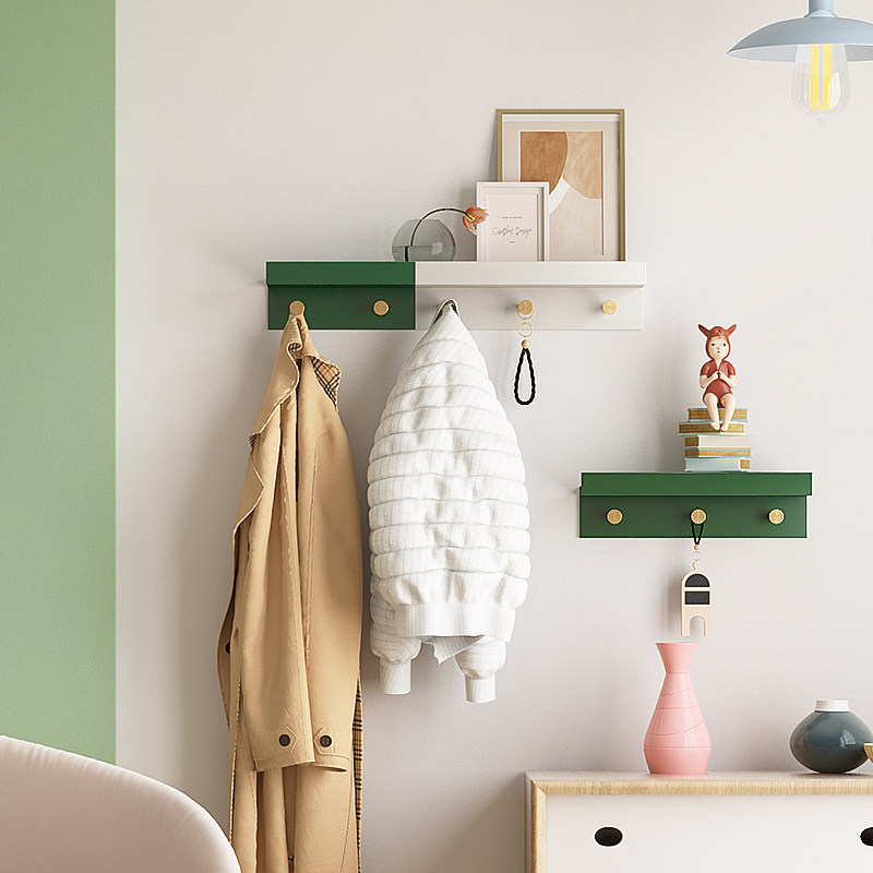 挂衣玄关入户衣架墙上壁挂门口衣服衣帽挂钩挂钩