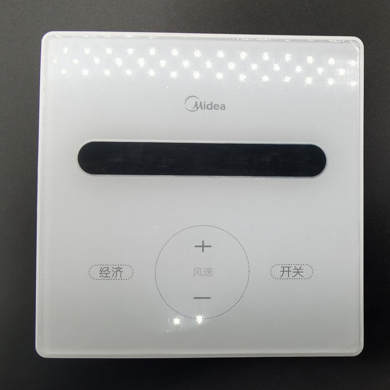 原装全新美的霾新风机线控kjr-90j空气净化手操控制面板空调控制面板