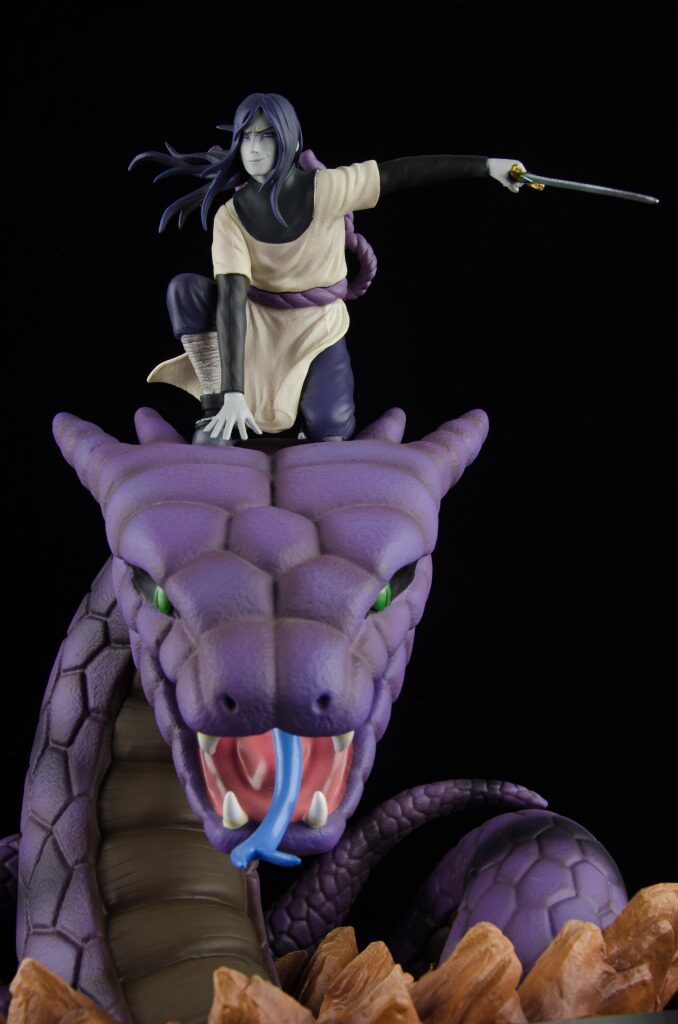 大蛇木叶三忍之恶灾之gk雕像模型盒装手办手办