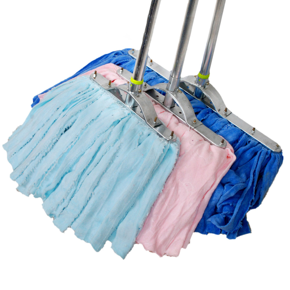 家用老式棉线拖把毛巾布不锈钢架物业工厂大号尘推水桶省力快速