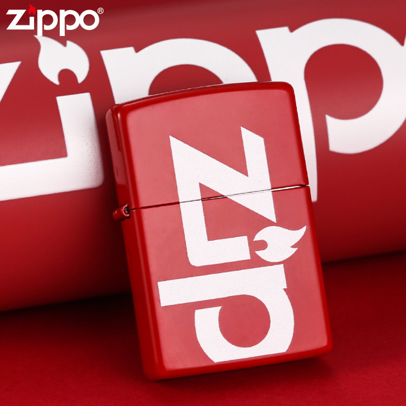 打火机zippo原装正版收藏防风经典标志潮牌炫色zippo