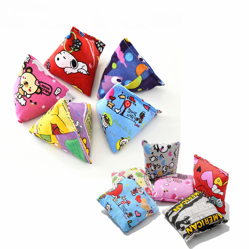 沙包儿童小沙包幼儿园小学生卡通帆布防漏粽子圆形沙包