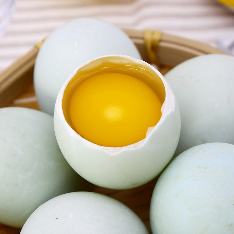 鸭蛋新鲜绿皮正宗农家散养大个麻鸭30枚放养鸭蛋