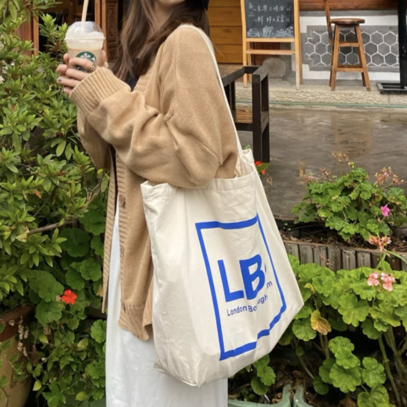 英国代购伦敦londonboroughofjam周边帆布布袋通用款女包